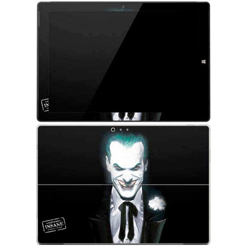 DC Comics The Joker Portrait by Alex Ross Surface Pro 3 Skin